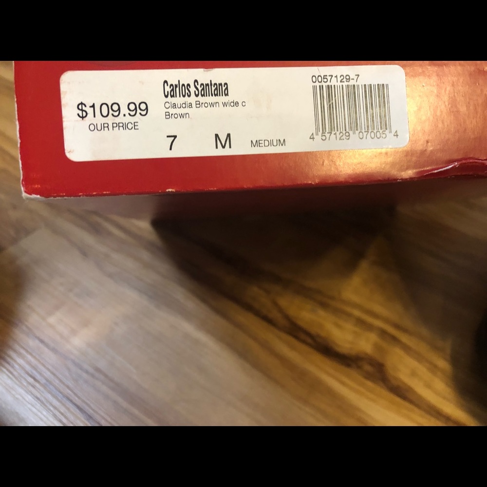 Carlos Santana Claudia Brown Wide calf